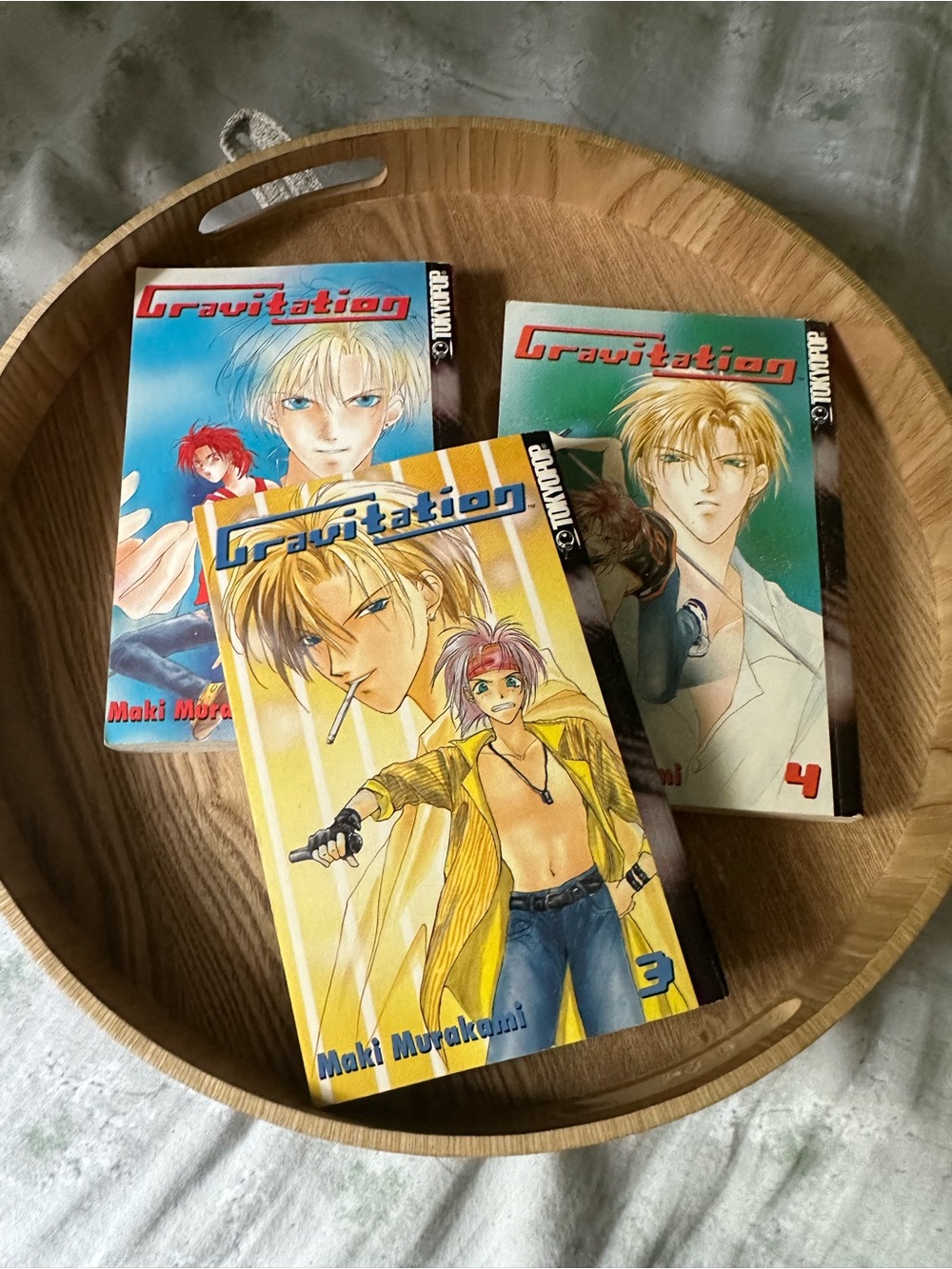 2000’s Tokyo Pop BL Manga - Gravitation (vol’s 2-4) by Maki Murakami